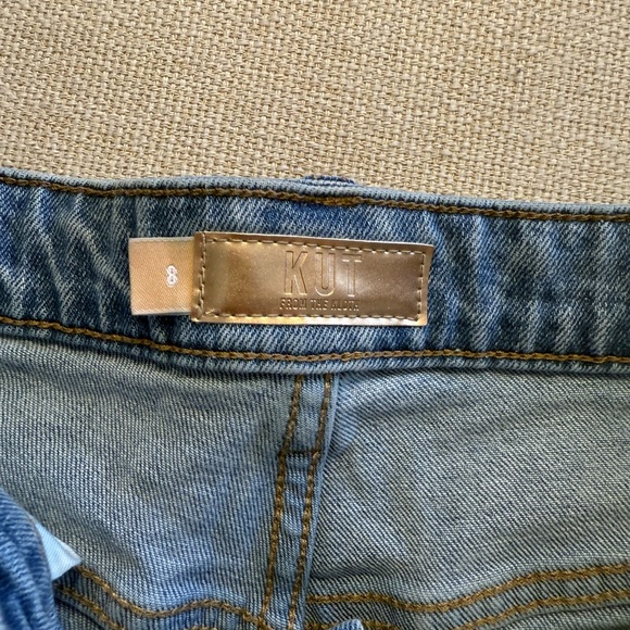 Kut from the Kloth high waist Jane Denim Blue Jean Shorts - Picture 2 of 6